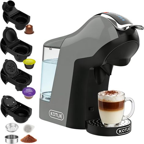 Machine à Café 5-en-1 Multi-Capsules, Moulu (1/5)