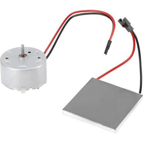Generador de ventilador de estufa, generador de motor de chimenea metálica, kit de accesorios termoeléctricos (1/5)
