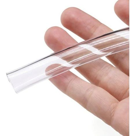 Tuyau Aquarium - 10 mm Diamètre Intérieur - 12 mm Diamètre Extérieur - Transparent - Polyvalent Pour Pompe À Eau Et Transfert Liquide - 5 M