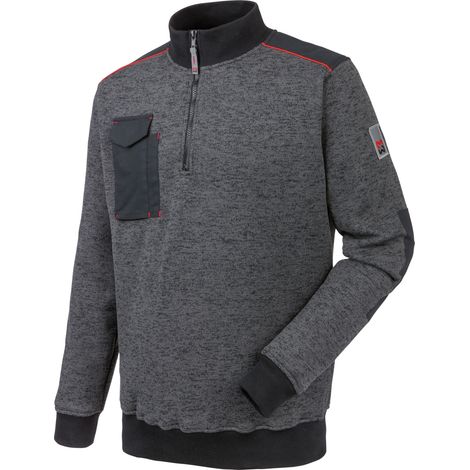 Pull de travail Perseus Würth MODYF gris chiné XXL