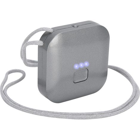 Purificateur d'air portable Necklace Ioniseur Négatif USB Rechargeable Anti-Pollution Freshener Personnel Mini Dispositif Noir (1/5)