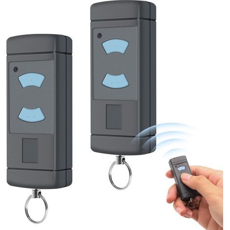 Télécommande Compatible Hörmann 868 MHz - HSE2-868 HSM4-868 HS4-868 Porte de Garage 2 Canaux Lot de 2 (1/5)
