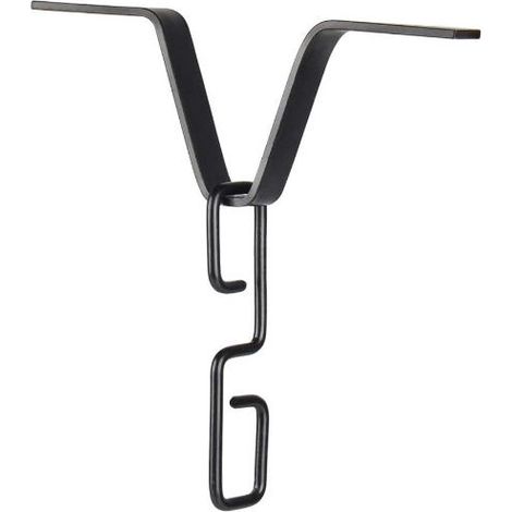 Rain Chain Hooks for Gutter Downspout Outlets, V Mount Rain Chain Clips for Gutters Rain Chain Anchors (1/5)