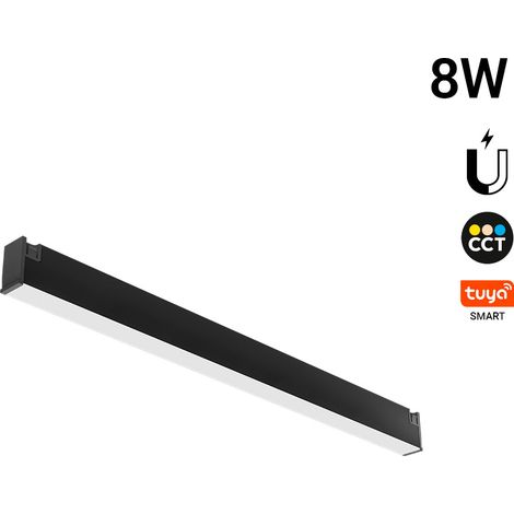 Luminaria Lineal Para Carril Magnético - 8W - 120º - 10mm -
