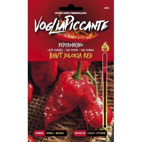 HOT PEPPERS BHUT JOLOKIA RED (1/2)