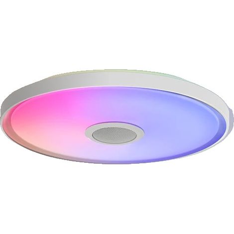 Lampe de plafond, haut-parleur intégré, contrôle intelligent, 37cm(14.56inch), 220V (1/2)