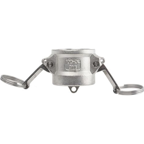 Bouchon antipoussière Coupleur,Acier inoxydable ( Prix pour 1 )