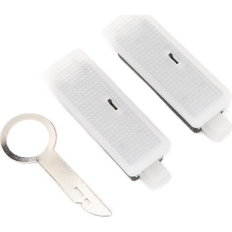 Ensemble de lampe LED pour porte de voiture, 2 pièces, trois couleurs de lumière de remplacement pour X3 X5 X6 (1/5)