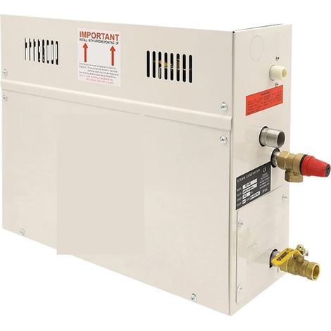 Poêle de sauna Poêle de sauna électrique, Générateur de vapeur 9KW for douche 380V, Machine à vapeur domestique, équipement de Sauna, bain de SPA, douche à vapeur avec contrôleur numérique Chauffe-sau (1/5)