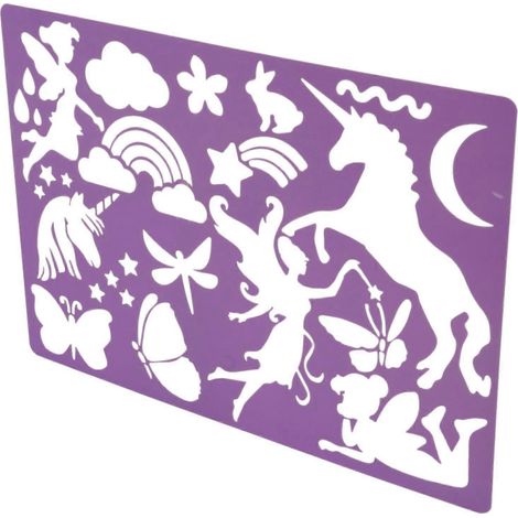 Ensemble de 40 pochoirs de peinture à faire soi-même pour Noël et Halloween, adaptés aux pochoirs de peinture en plastique pour enfants. (1/4)