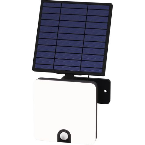 Müller-Licht Solata 21600068 LED-Außenstrahler, Solar-Außenwandleuchte 12 W Leuchtfarben: Kaltweiß (1/5)
