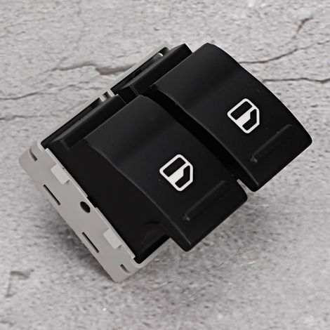 Interrupteur principal lève-vitre avant gauche VW Transporter T5 2003-2016, commutateur électrique de fenêtre conducteur, pièce 7E0959855, remplacement direct. (1/5)