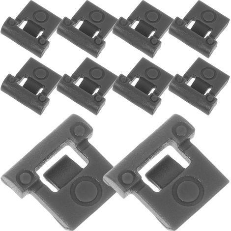 10 limiteurs d'ouverture de porte d'armoire - Clips limitation (1/5)