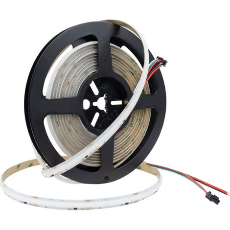 Ruban LED 12V COB WS2811 RGB+6000K 720LED/m 5m Ecolight (1/5)