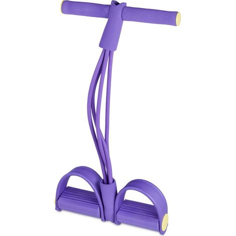 1 Appareil de sport, pédales adaptables, poignées, extension 150 cm, abdominaux, maison (1/5)