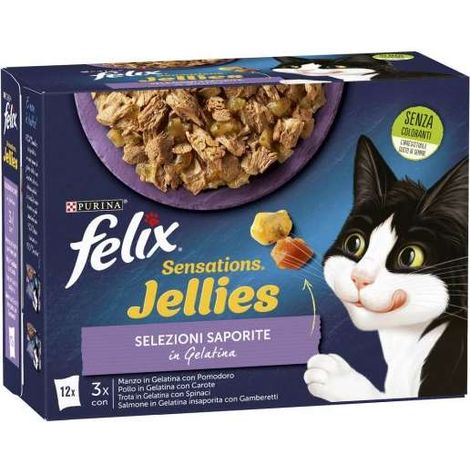 Felix Sensations Jellies Selezioni Saporite 12x85 g (1/2)