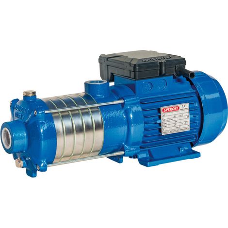 SPERONI RXM 2-4 0,75 HP Monofase Elettropompa Multistadio INOX
