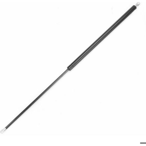 Cylindre à gaz universel 800 mm – Acier inoxydable noir – Force 650N – Support pour capot moteur et coffre – 1 pièce