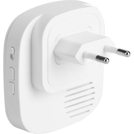 Wireless infrared sensor, motion detector, front doorbell, alarm, 1 transmitter, 2 receivers, EU (1/5)