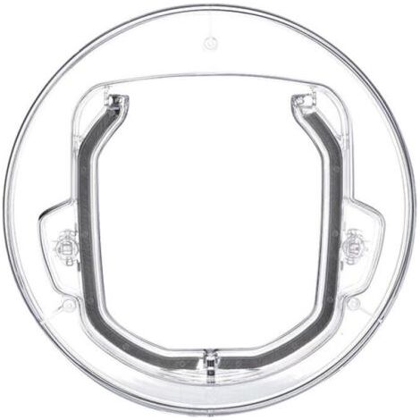 Chatière pour chiens et chats, grande chatière pour fenêtres coulissantes Portes pour animaux de compagnie pour chats et chiens (1/4)
