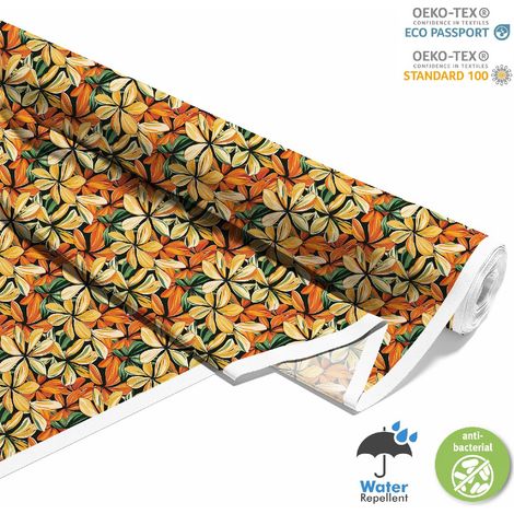 TESSUTI DECORATIVI PER ESTERNI OXFORD - Motivo Fiori I DX5495 (1/5)