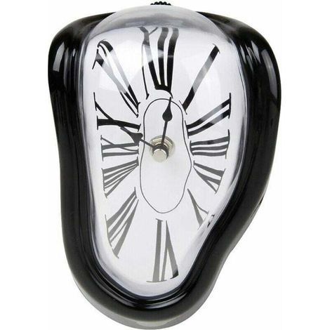 Orologio Eternal Fusion di Salvador Dalí, orologio al quarzo con numeri arabi, silenzioso, per mensola, tavolo e scrivania. (1/4)