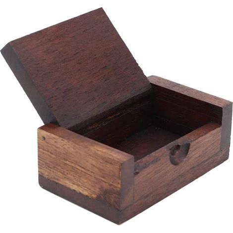 Zahnstocherspender, Mini-Zahnstocherhalter aus Holz für die Hosentasche, tragbare Aufbewahrungsbox für Zahnstocher für den Heimgebrauch