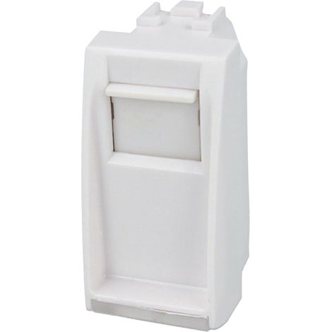 Presa Telefonica RJ11 Bianco Con Coperchio Compatibile Bticino Living SD49580B (1/3)