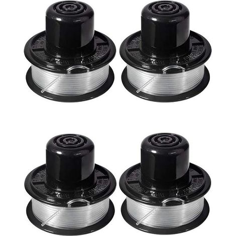 Compatible avec les bobines de rechange BLACK+DECKER RS-136-BKP & A6226-XJ pour les fils de coupe et de taille de pelouse(4 Pièces) (1/5)