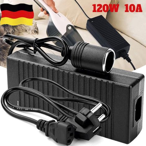 230V auf 12V 10A Spannungswandler, Kfz-Netzteil, Spannungswandler (1/5)