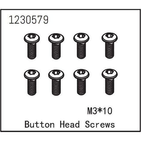 Button Head Screw M3x10