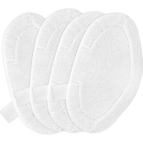 Pieces Replacement Mop Cloths Compatible with Polti Vaporetto Accessory, Washable Replacement Mops Compatible with Vaporforce Brush PAEU0332, SV440 (1/5)