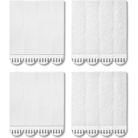 28 pares (56 tiras) de tiras adhesivas para colgar cuadros, sin necesidad de taladrar, resistentes al agua, ideales para colgar marcos y adornos navideños (tamaño grande). (1/5)