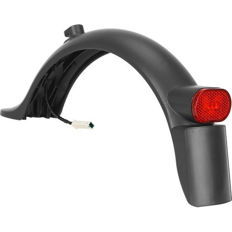Schutzblechzubehör für M365/1S/Pro/Pro2 Elektroroller, integriertes Kennzeichen mit Haken und Schutzblech für Rücklicht