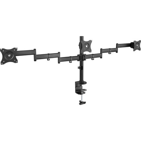 Supporto TV da tavolo VESA 100 per 3 monitor (1/5)