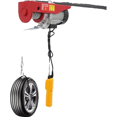 Treuil Électrique, Puissance 1300W, Capacité 800kg, Lève 10m/min, Inclut Ligne Double (1/5)