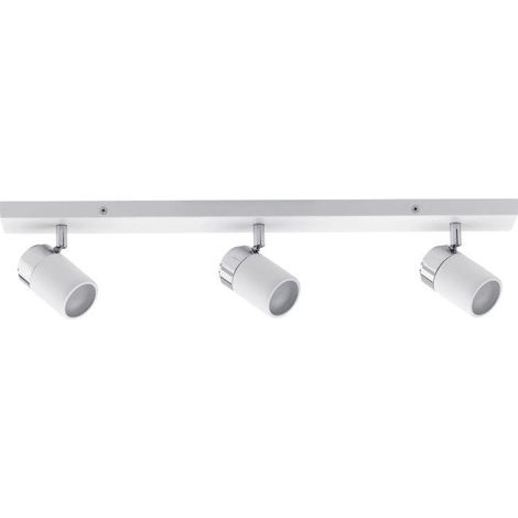 Paulmann Zyli aplique de pared blanco cromado regulable 3x10W