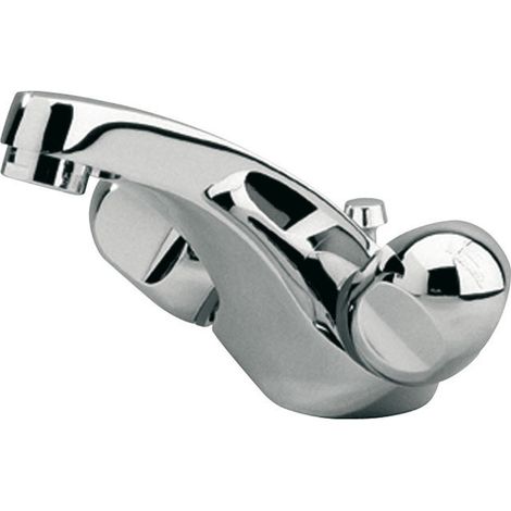 IS Zweigriff-WT-Arm. Alpha, m.Ablgarn., Ausld. 120mm, Auslaufhöhe 90mm, Chrom (1/3)