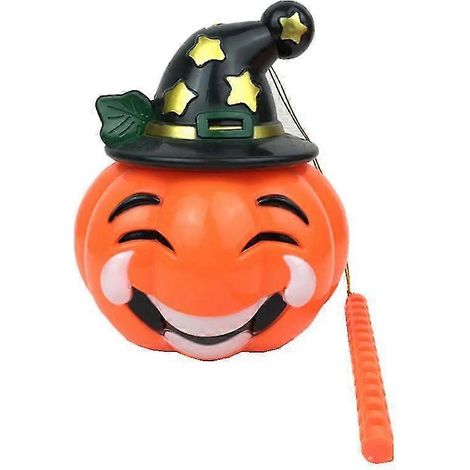 Lanterne décorative en forme de fantôme, de couleur orange, sur le thème d'Halloween, pour la décoration de table, de jardin, de fêtes, d'événements et d'espaces.-AquaForge (1/5)