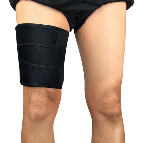 Support Pour Cuisses - Bandage De Compression Réglable En Néoprène Sans Latex - Pour Sport Et Rééducation - 1 Pièce (1/5)