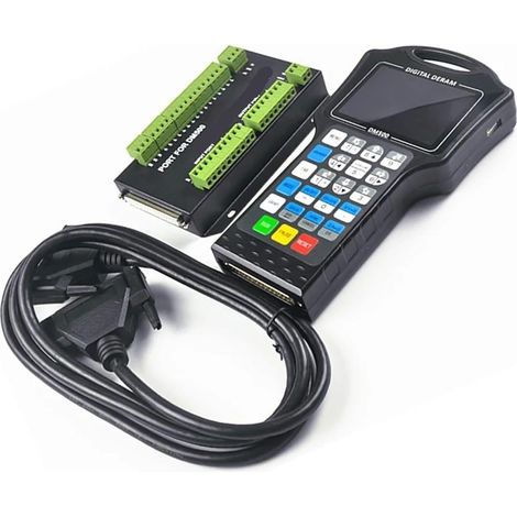 Carte contrôleur de Mouvement CNC Portable Hors Ligne DM500 3 s 500 kHz avec Pendentif Compatible CAD CAM G Code et clé USB(3 Axis) (1/5)