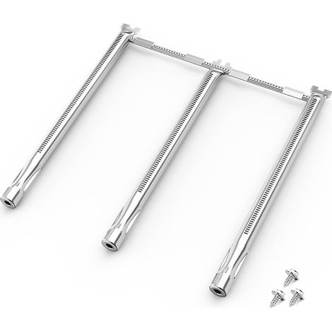 Brûleurs 46 cm en Acier Inoxydable pour Spirit 300 E310 E320 E330 S310 S320 S330 (Commandes frontales), Tubes de brûleur de Rechange pour Spirit II/LX 310 (1/5)