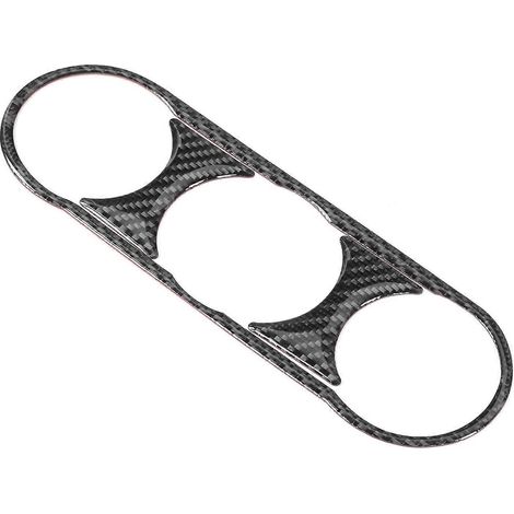 3-teiliges Set Klimaanlagen-Bedienfeldabdeckungen mit Carbonfaser-Aufklebern, passend für Mazda MX-5/Roadster N