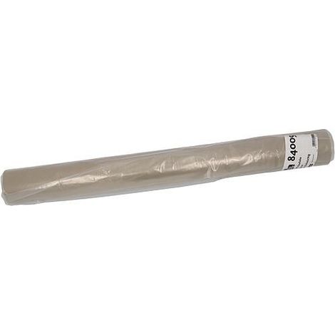 Film de construction en LDPE, 2 x 50 mètres type 100 transparent-teinté, UE 1 pièce