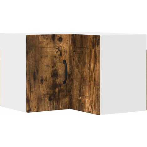 Meuble mural de cuisine,Armoire de cuisine avec étagère Chêne fumé 57 x 57 x 40 cm CFW79083 (1/5)