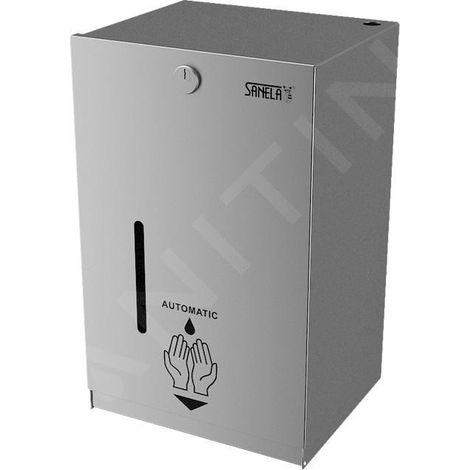Sanela - Distributeur de désinfectant sans contact, inox SLZN 59E (1/2)