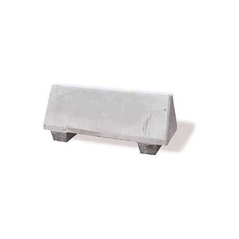Beton-Absperrung  LxBxH 1090 x 390 x 465 mm  VE 4 Stk  grau