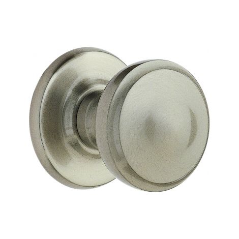 Ouvre&Déco – Pommeau de tirage en laiton nickel mat 70mm – Hauteur 85mm – Pour portes d'entrée – Modèle VICTORIAN