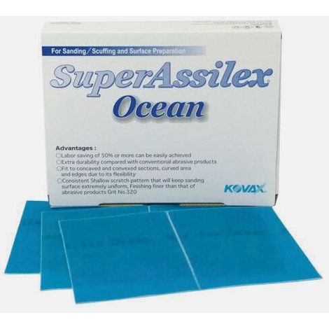 KOVAX 191-1515 FOGLI SUPERTACK ASSILEX P360 25 PEZZI