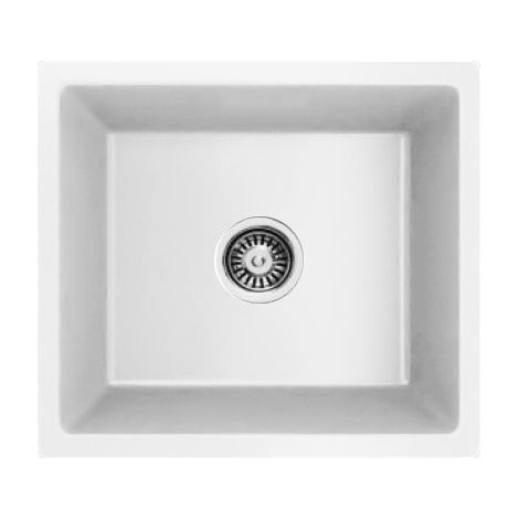 Fregadero Venus Granite Sink 45x45 cm - Blanco